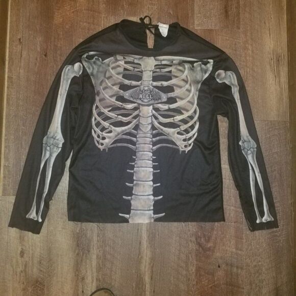 Halloween Shirt Skeleton Costume Shirt - Picture 1 of 3